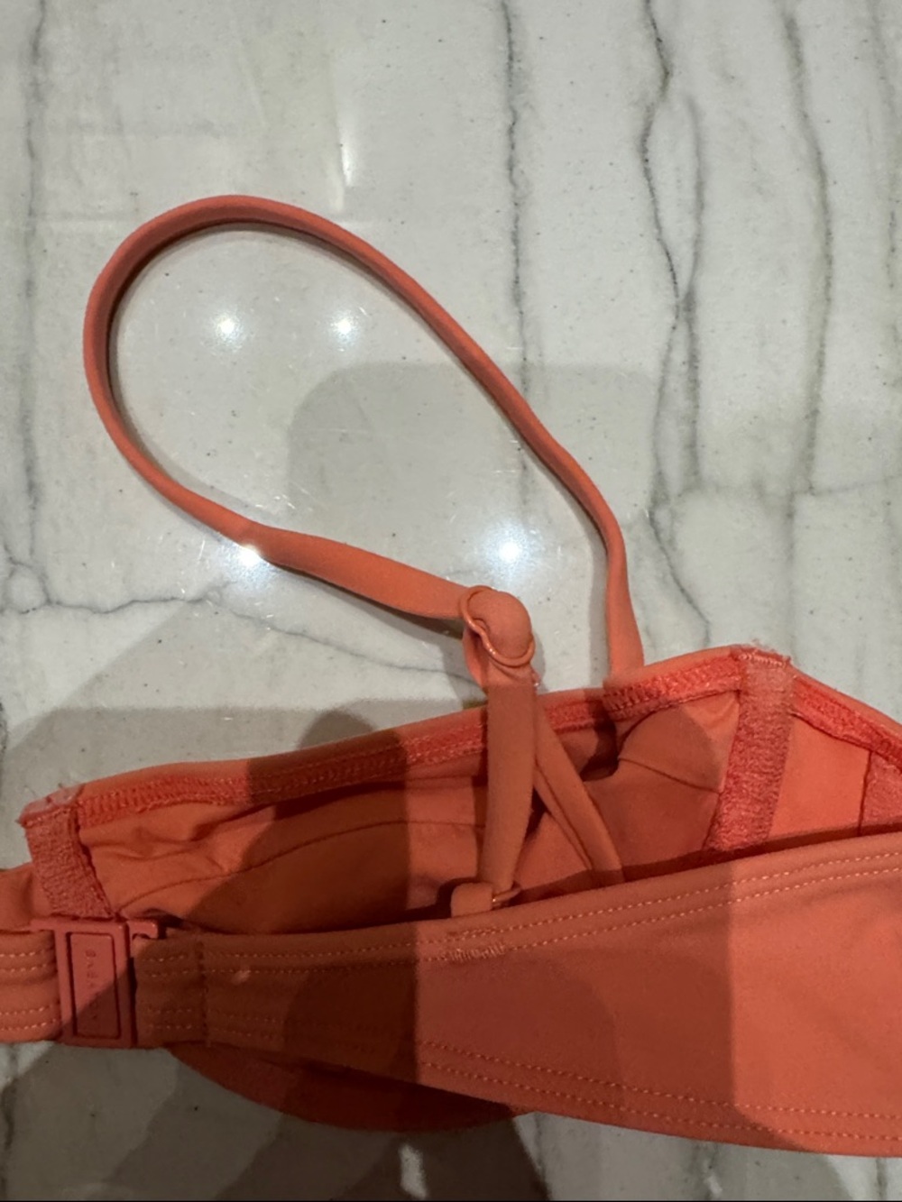 Aritzia Babaton- Coral Adjustable Balconette high rise Bikini Set - Picture 10 of 12